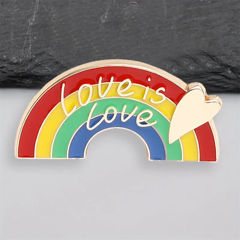 

Cartoon Creative Brooch Lovely Rainbow Brooch best gift for friends and family
