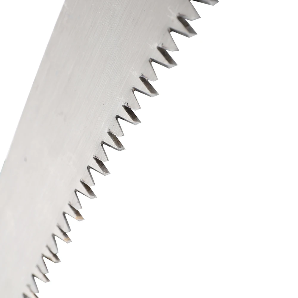 

Ручная пила 350 мм, 1 шт., ручная пила для обрезки дерева, изогнутая ручка из цельного дерева, 3 режущих кромки, садовый инструмент для обрезки деревьев