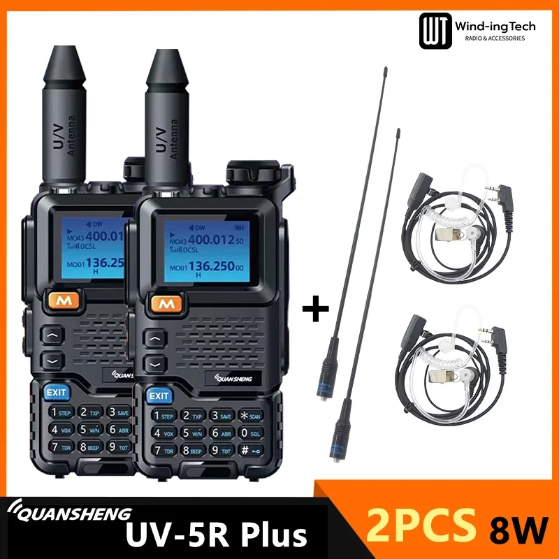 ワイドバンドラジオ　UV-5R PLUS　USB端子装備品　９９９ｃｈメモリー ワイドバンドラジオ UV-5R PLUS USB端子装備品 999chメモリー