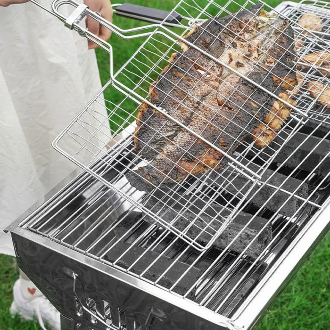 BBQ Grill Mesh Basket 4