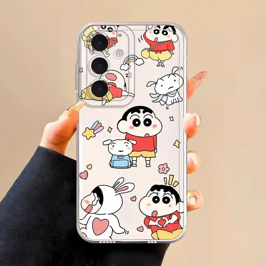 Colorful Cartoon Character Phone Case - CRA-YON SHIN-CHANG Design