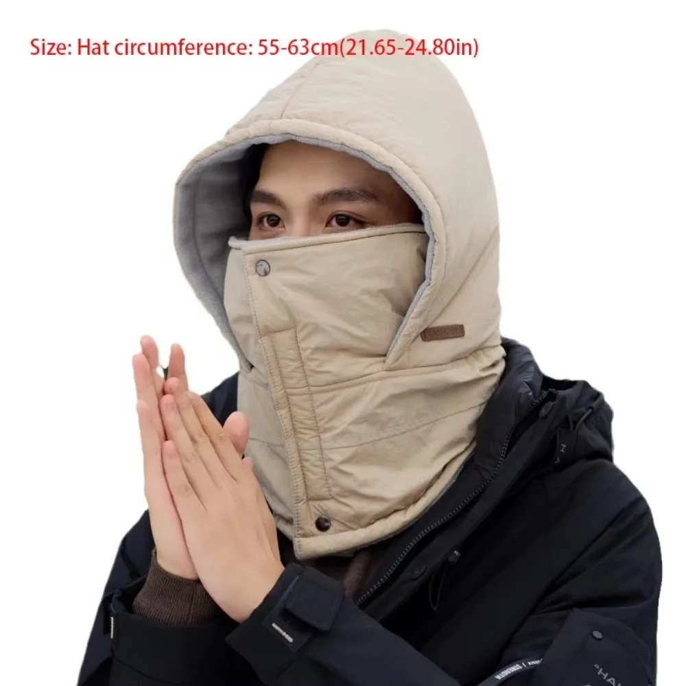 New Keep Warm Balaclava Hat Thickened Breathable Neck Warmer Windproof Ski Face Mask Cold Weather