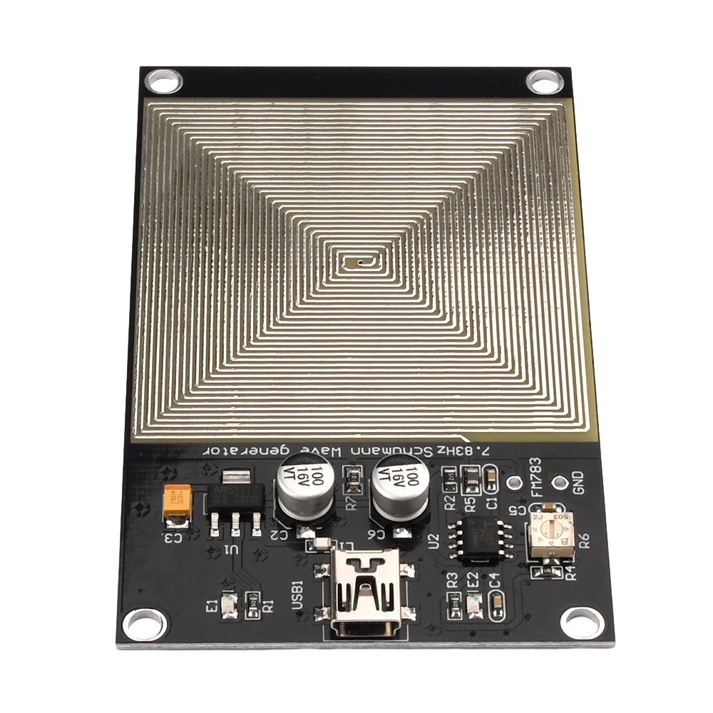 7.83Hz Schumann Wave Generator Ultra Low Frequency Pulse Generator Audio Resonator for Improving Sound Sleep with MiNi USB Cable 3