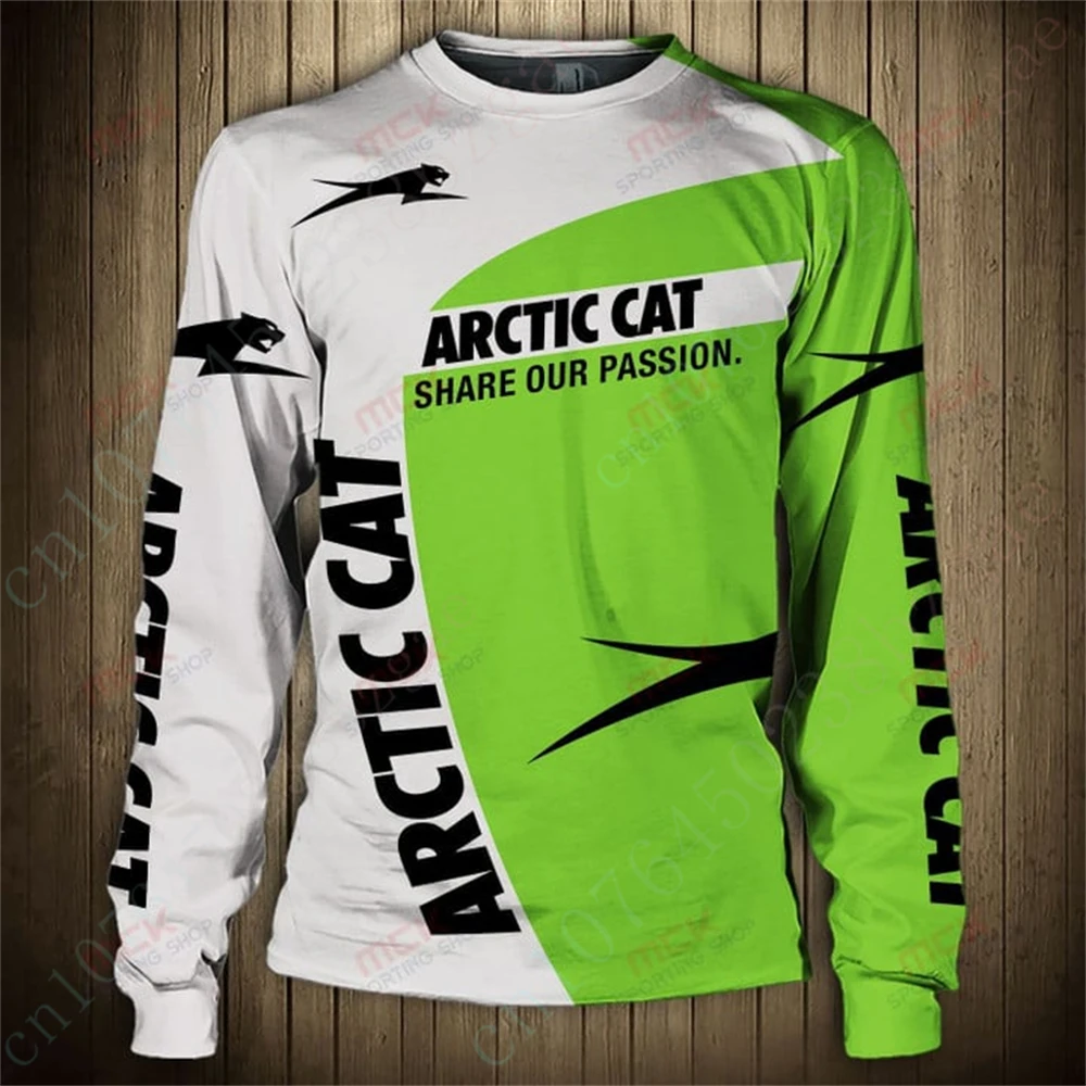 

Arctic Cat Sweatshirt Anime T Shirt For Men Women Harajuku O Neck Long Sleeve Casual T-shirts 3D Printing Tee Unisex Clothing