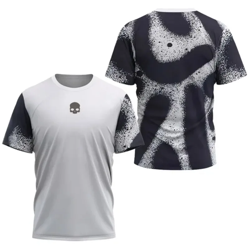 25 Latest Hot Summer Casual Sports Skull Print Crew Neck Top, Quick-drying Adult and Children's T-shirt, Comfortable and Loose
