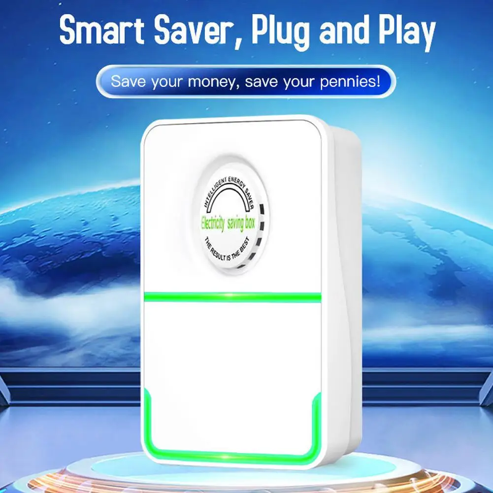 Electricity Energy Saving Plugs Professional Power Saver US/UK/EU 90-250V Household Office Energy Saving Plugs Voltage Regulator