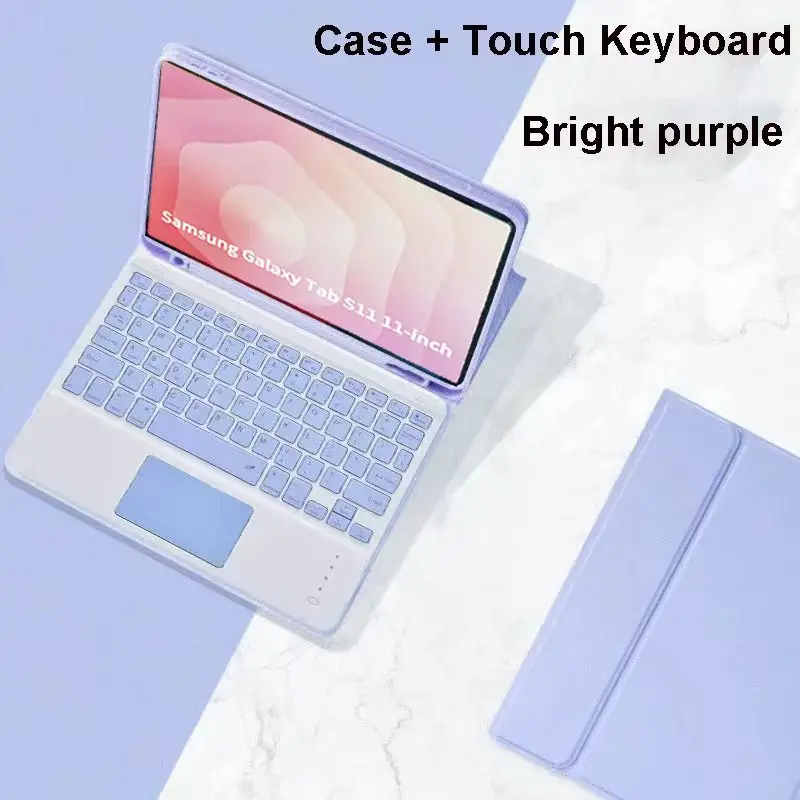 Premium Wireless Keyboard Cover for 11-Inch Tablet, Enhanced Protection & Functionality