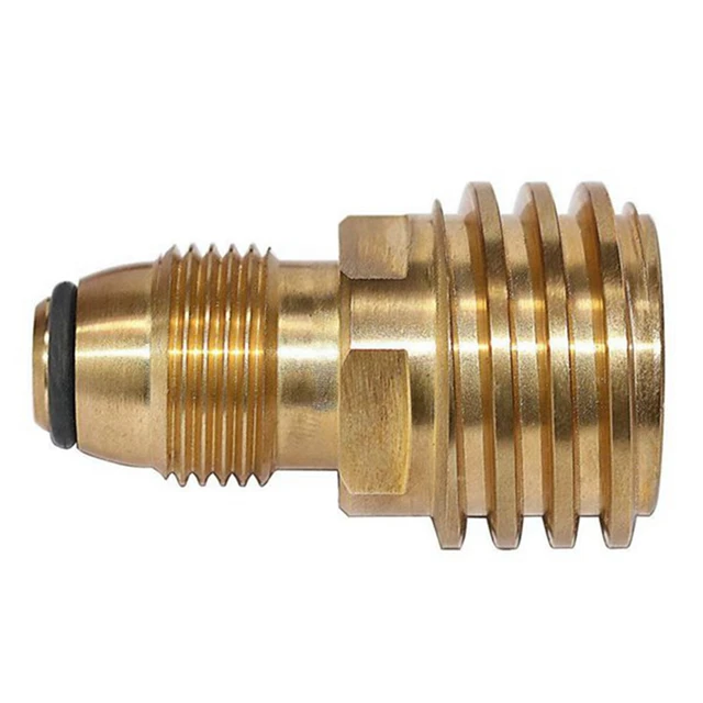 A 2Db Átalakítja Pol Lp Tartály Szervizszelepét Qcc1/Type1 Outlet Brass Adapter Adapterre - Image 2