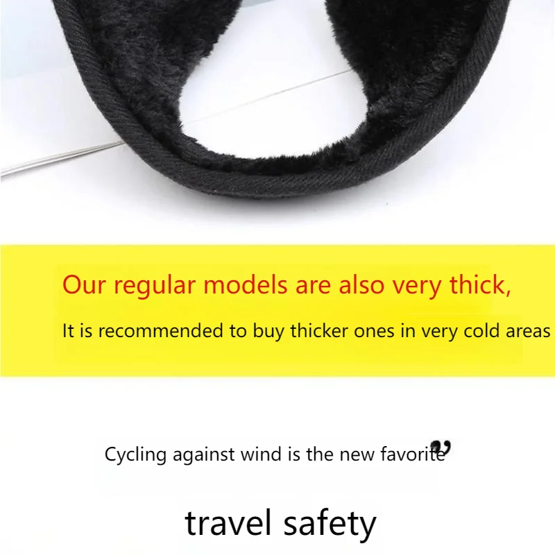 Unisex Thermal Earmuffs - Anti-Frost Ear Protection with Soft Plush Padding, Adjustable Headband for Winter Outdoor & Commuting