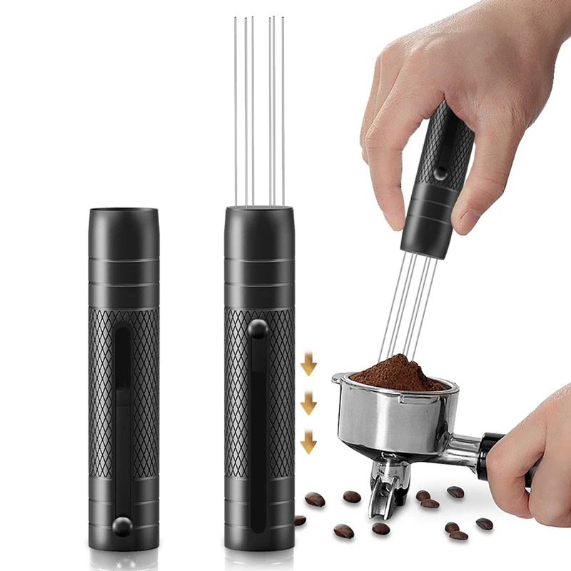 Coffee stirrer stretchy with stainless steel needles 0.3 Mm Wdt tool coffee distributor