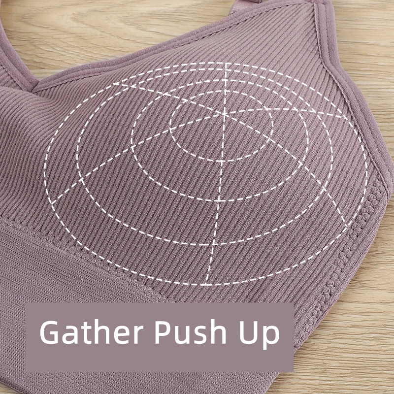 Sexy Bra Set Push Up Crop Tops Seamless Bras G-String Panties Women Beauty Back Brassiere Low Wasit Thong Lingerie Underwear Kit women lingerie set sexy bra set women underwear set