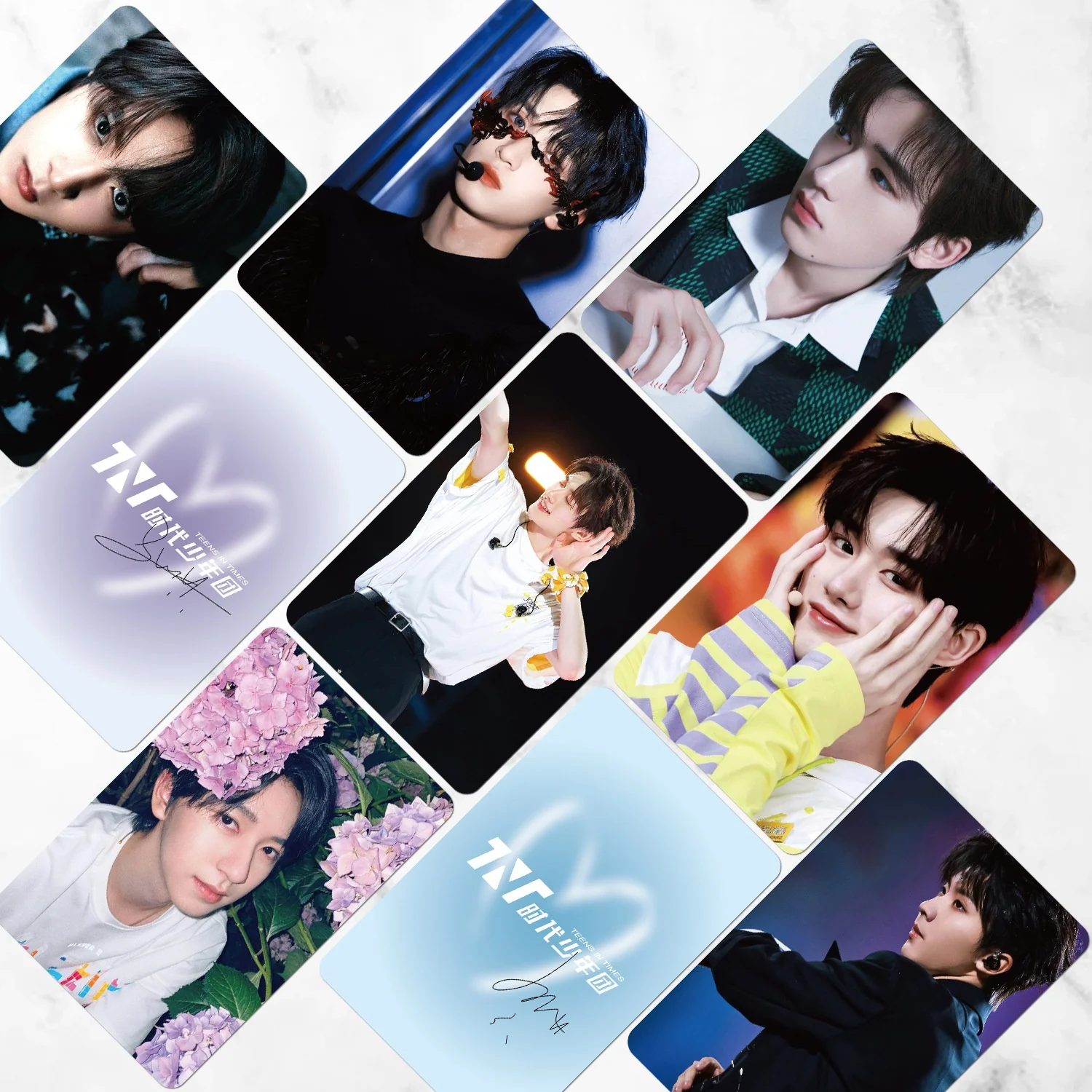 55 Times Youth League Laser Cards, Liu Yaowen, Song Yaxuan, Yan Haoxiang, And Self Printed Cards Featuring Celebrities