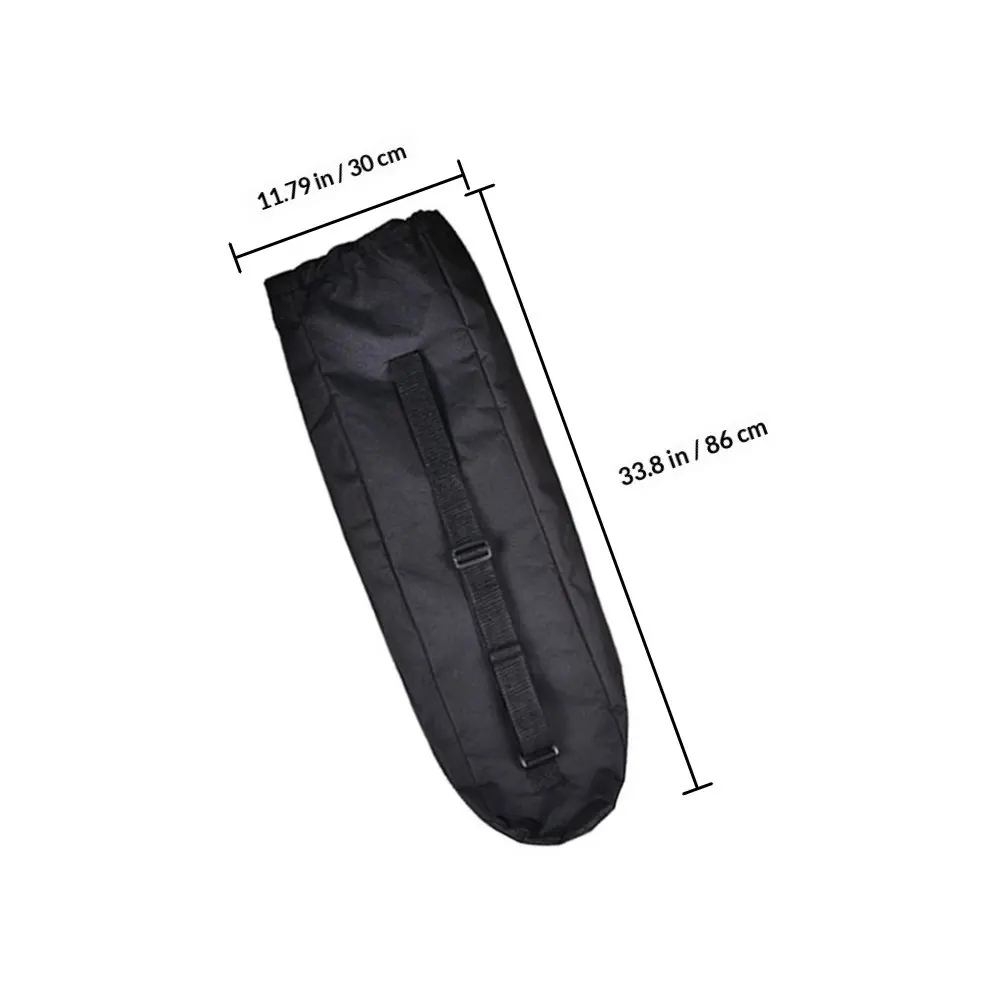 조절 가능한 스트랩이 있는 경량 스케이트보드 가방 옥스포드 원단 소재 컴팩트한 접이식 디자인 롱보드 배낭