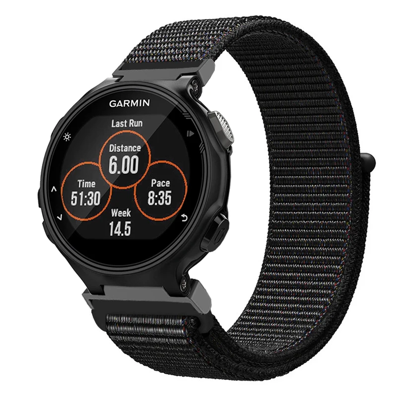 

Nylon Loop Strap For Garmin Forerunner 235 735xt 220 230 630 620 Approach S20 S5 S6 Smart Watch Band Women Bracelet Correa Belts