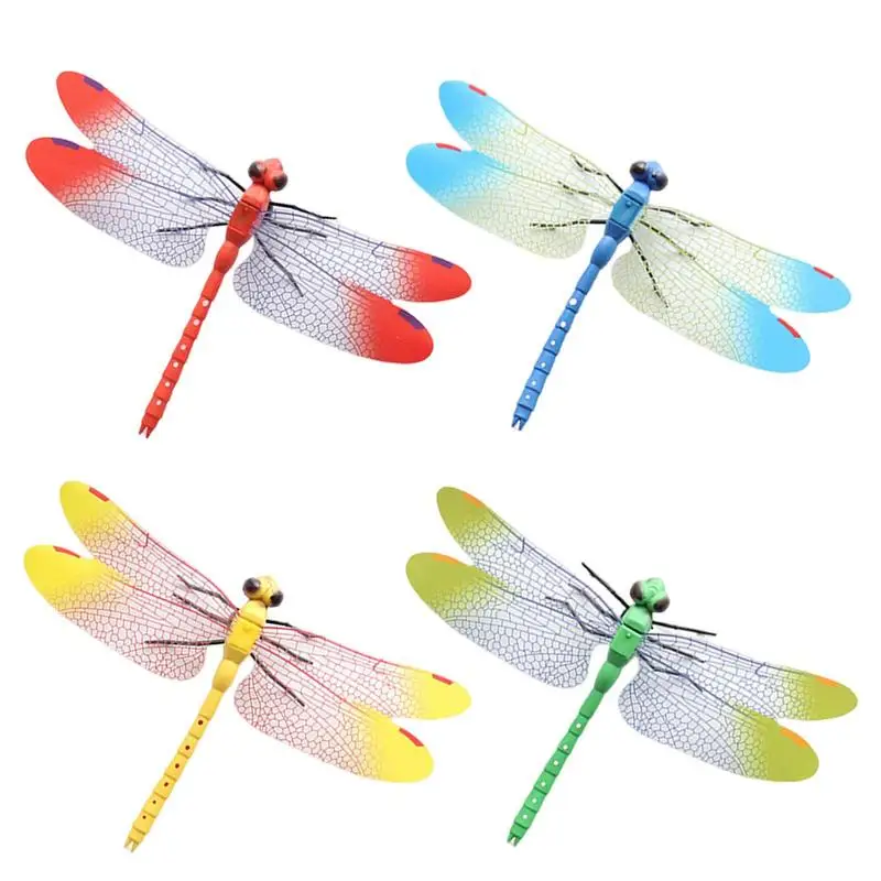 

Fly Repeller Pendant Dragonfly Shape Gnat Trapper Realistic Fly Trap Harmless Gnat Catcher Fly Repeller For Camping Fishing Etc
