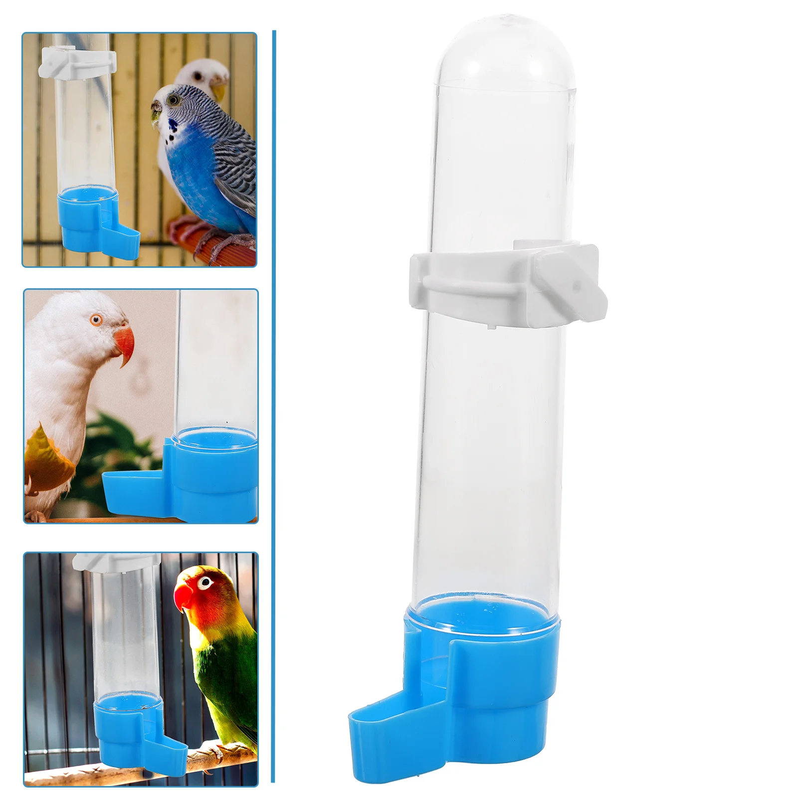 

Automatic Bird Waterer Feeder Bird Water Dispenser Bird Feeder Parakeet Waterer Large-Capacity Horizontal Parrot Feeding Supply