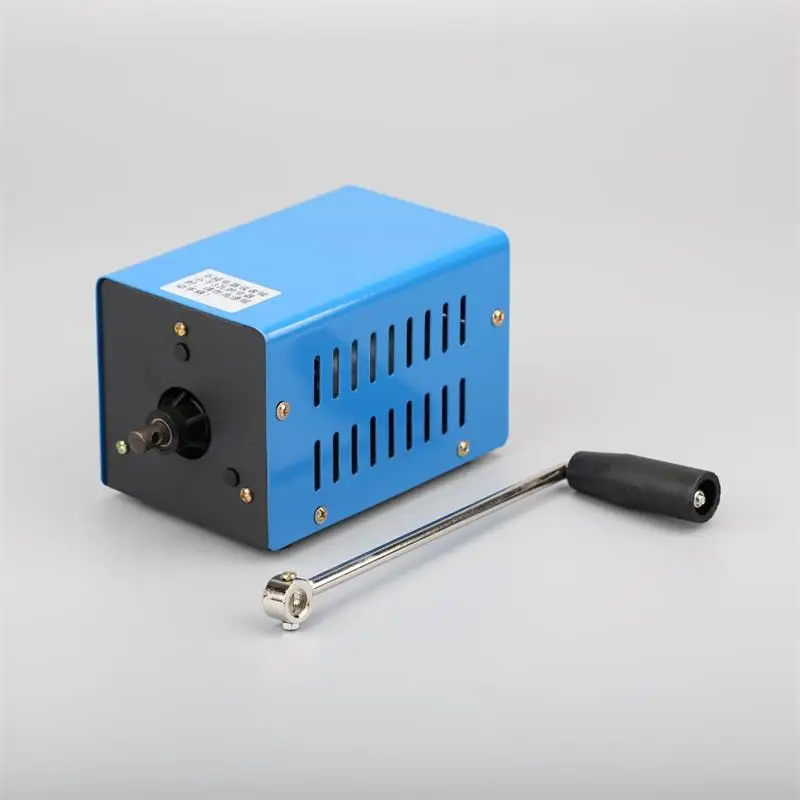 BB 야외 비상용 휴대용 수동 크랭크 다이나모 생존 전원 공급 장치 핸드 제너레이터 USB 충전 20W