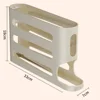 Layers Automatic Rolling Egg Holder Rack Fridge Egg  Box Container Kitchen Refrigerator Egg Dispenser Fridge Organizer Coaster 3