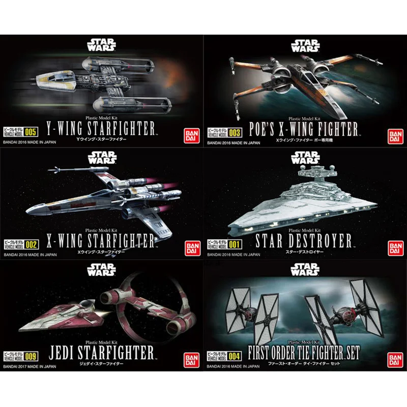 

BANDAI Original Star Wars VEHICLE MODEL 001-018 RAZOR CREST Millennium FalconAction Figures Assemble Collection Gift Toys