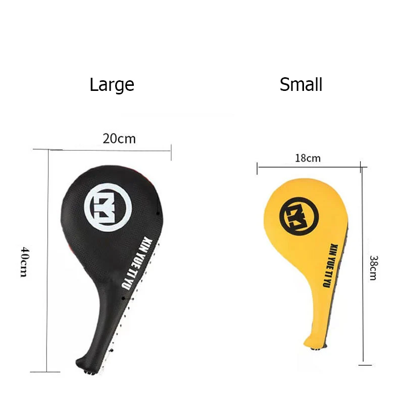 Adult Double Leaf Side Kicking Target Taekwondo Protective Equipment Children's Dojo Sanda Training Sound Target Foot