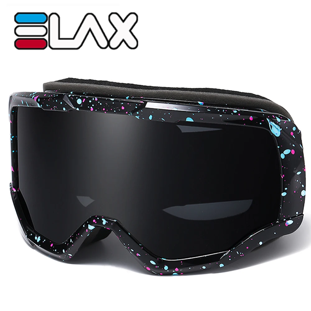 ELAX BRAND NEW Double Layers Anti-Fog Ski Goggles Snowmobile Eyewear Outdoor Sport Snow Snowboard Glasses 6