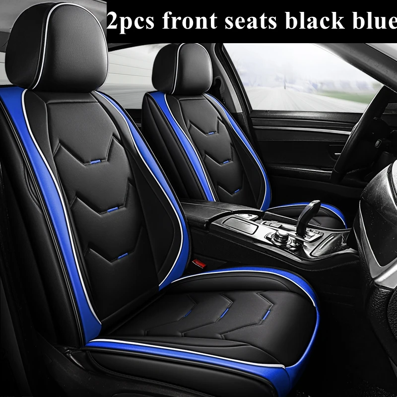 2 Front Seat Car Seat Cover For Bmw G30 E30 E34 E36 E38 E39 E46 E53 E60