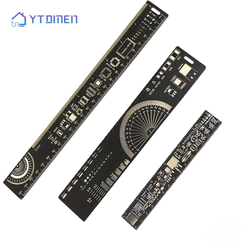 15CM/20CM/25CM PCB 눈금자 저항기, 커패시터, IC, SMD, 다이오..