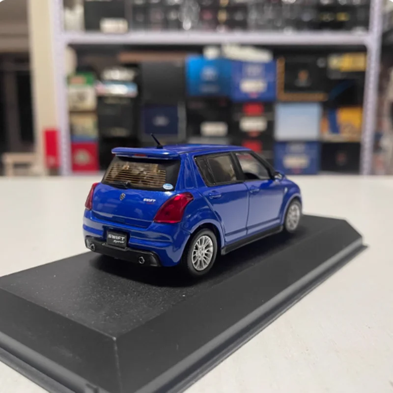 JC 1:43 Swift Sport 2006 Blue Alloy Car Model Adult Souvenir