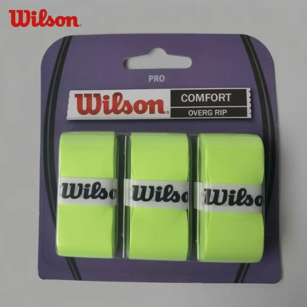Wilson Tennisschläger Overgrip Schweißband Absorptionsgriff PU Badmintonschläger Griffband Tennisschlägerband Padel-Schlägergriff – Detail 3