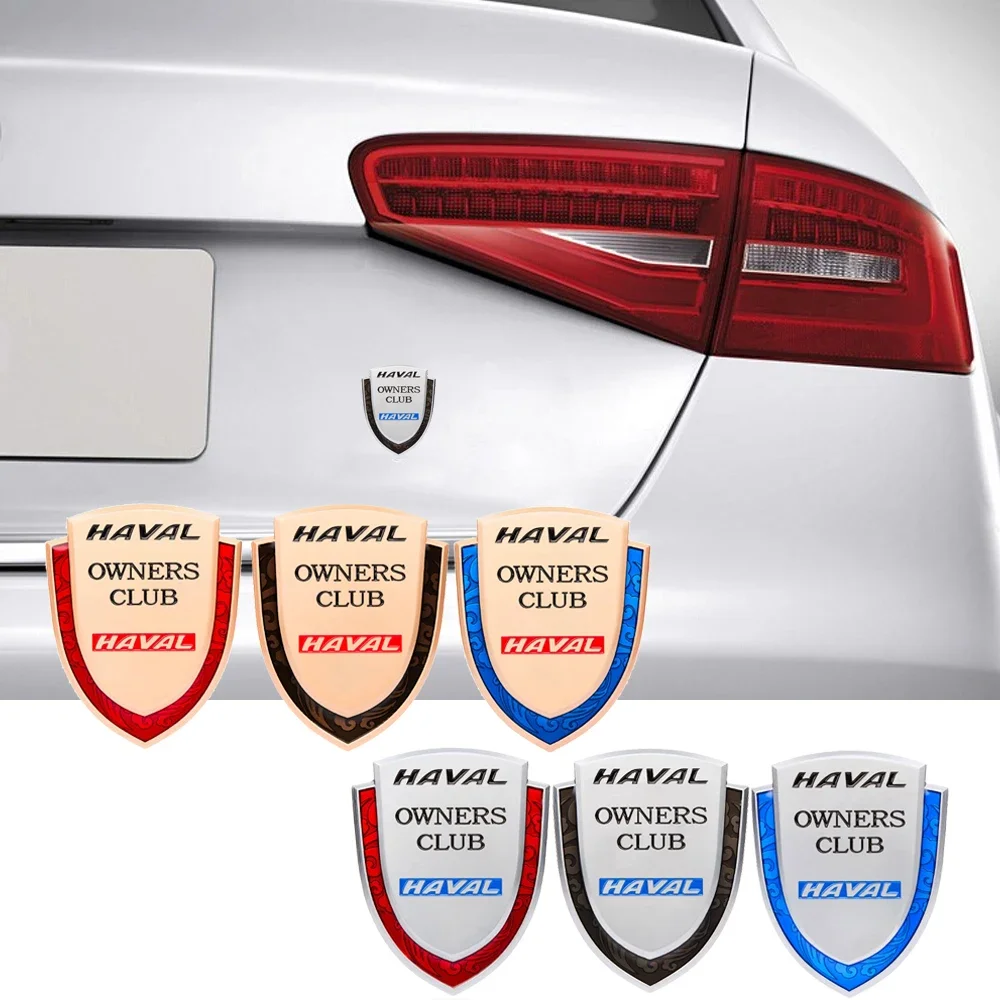 Для Haval H1 H2 M6 H3 H6 H7 H8 F5 H4 H5 F7X F7 H9 H6-Coupe TFEK Автомобильная эмблема заднего багажника, наклейка для украшения автомобиля