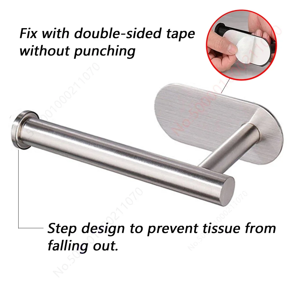 1PCS Paper Towel Holder Stainless Steel