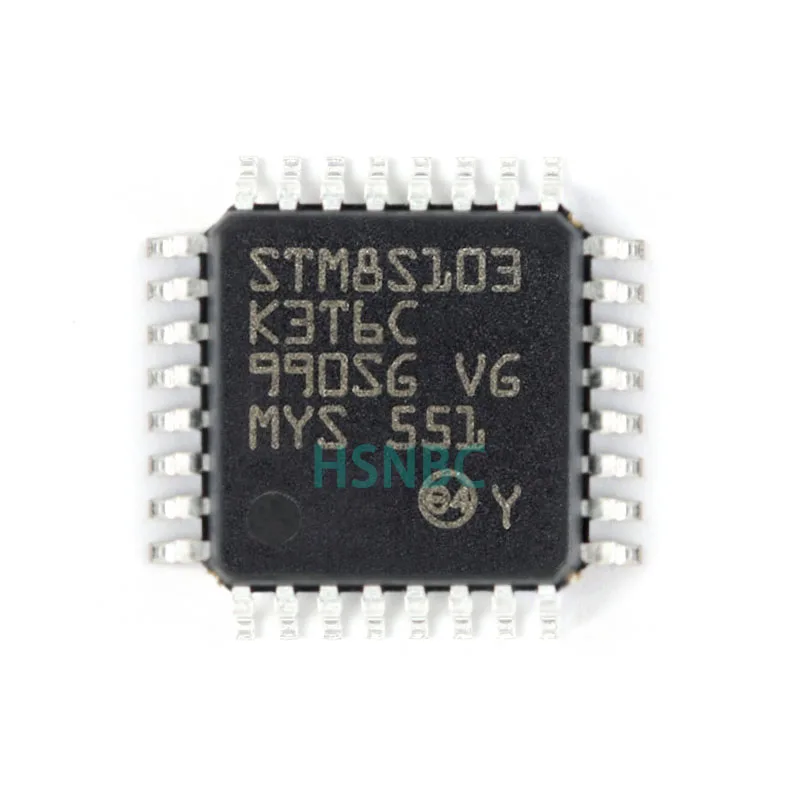 

5 шт. STM8S103K3T6C LQFP-32 100% Новый оригинальный запас