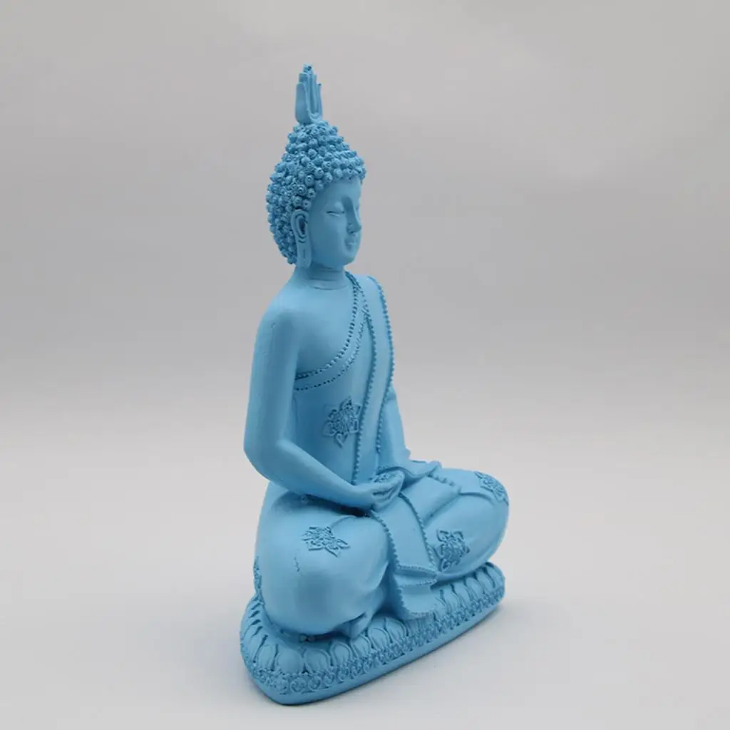 Meditation Sitting Statue Religious Buddha Statue Sculpture Home
