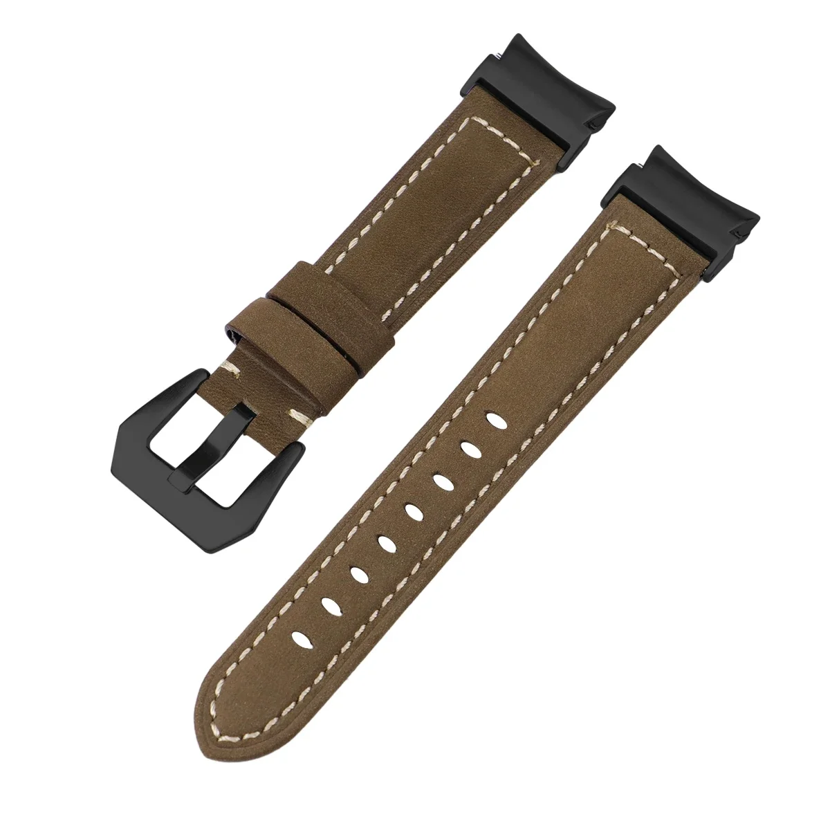 Elegant 20mm Quick Fit Leather Watch Strap