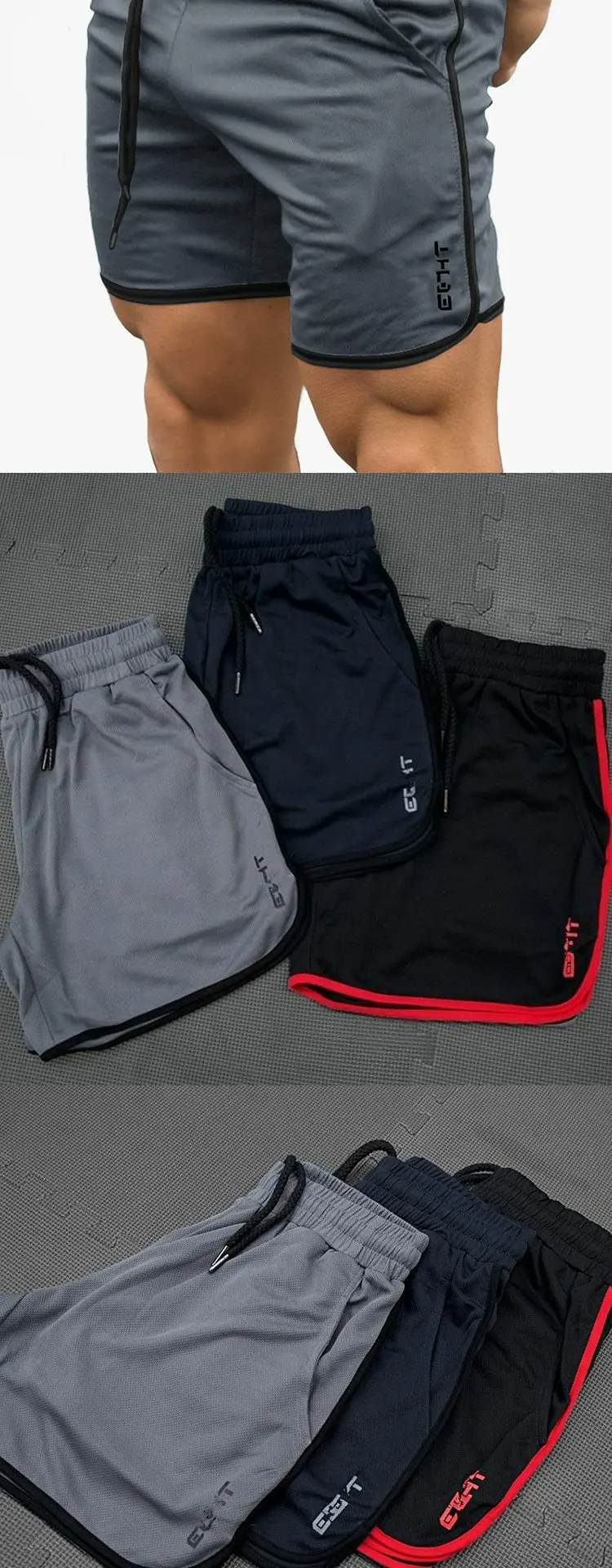 best casual shorts for men fitness 2021 men with outdoor quick-drying elastic fitness sports training run thin pants in the shorts mens casual shorts