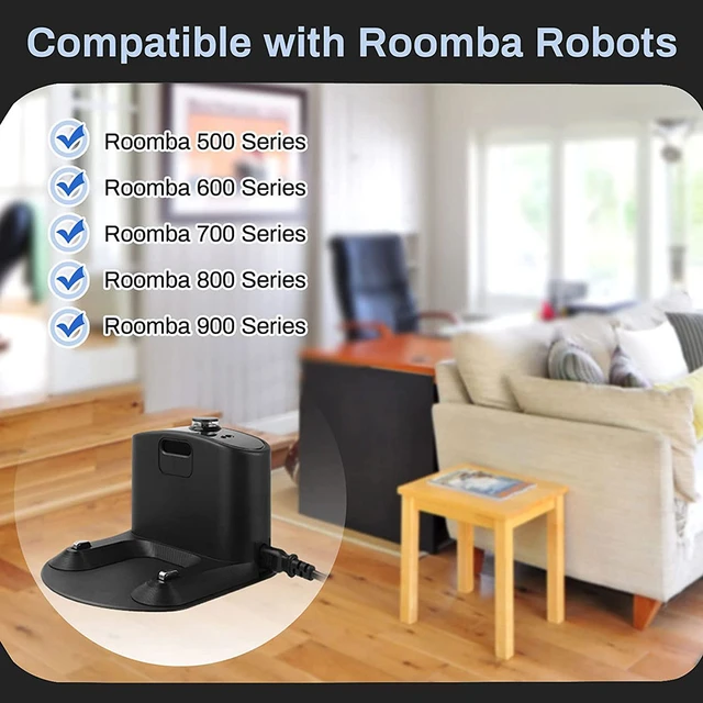 Station de charge de base de station d'accueil pour Irobot Roomba 500 600  700 800 900 Series Accessoires d'aspirateur robot