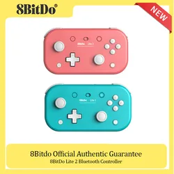 8BitDo Lite 2 Bluetooth Gamepad Wireless Game Controller with Joystick for Nintendo Switch, Lite,OLED, Android and Raspberry Pi