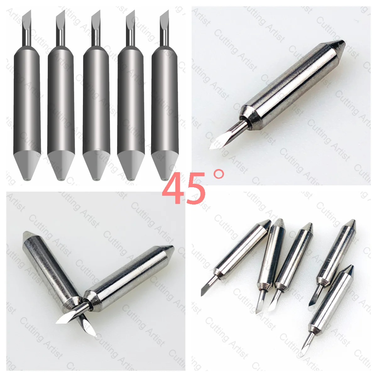 High Quality Alloy 15pcs 45 Degree Standard Cricut Joy Cutting Blades+Holder  Housing Base Supporter - AliExpress