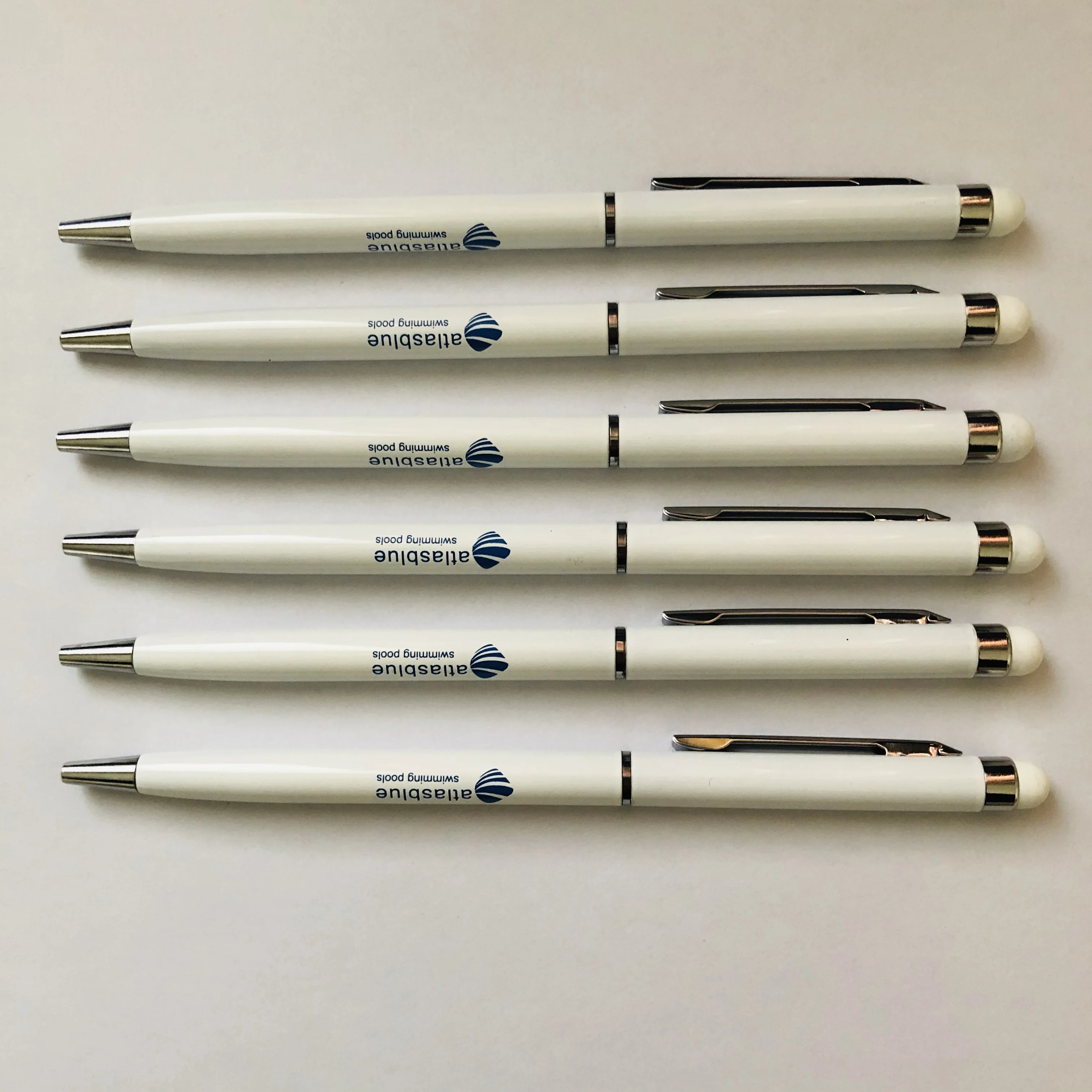 7 Promotional Personalized Laser Engraved Metal Ballpoint Custom Engraved Pen 
