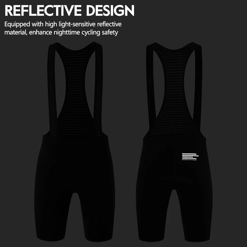 Men Cycling Bib Shorts MTB Mountain Bike Tights Bibs Bicycle Clothing Italian Dolomiti Pad 5H Long Distance Riding Outdoors RION