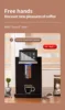 New Arrival Q2 Pro With Big Coffee Bean Tank Fully Automatic Bean To Cup Coffee Machine Grinding System 6