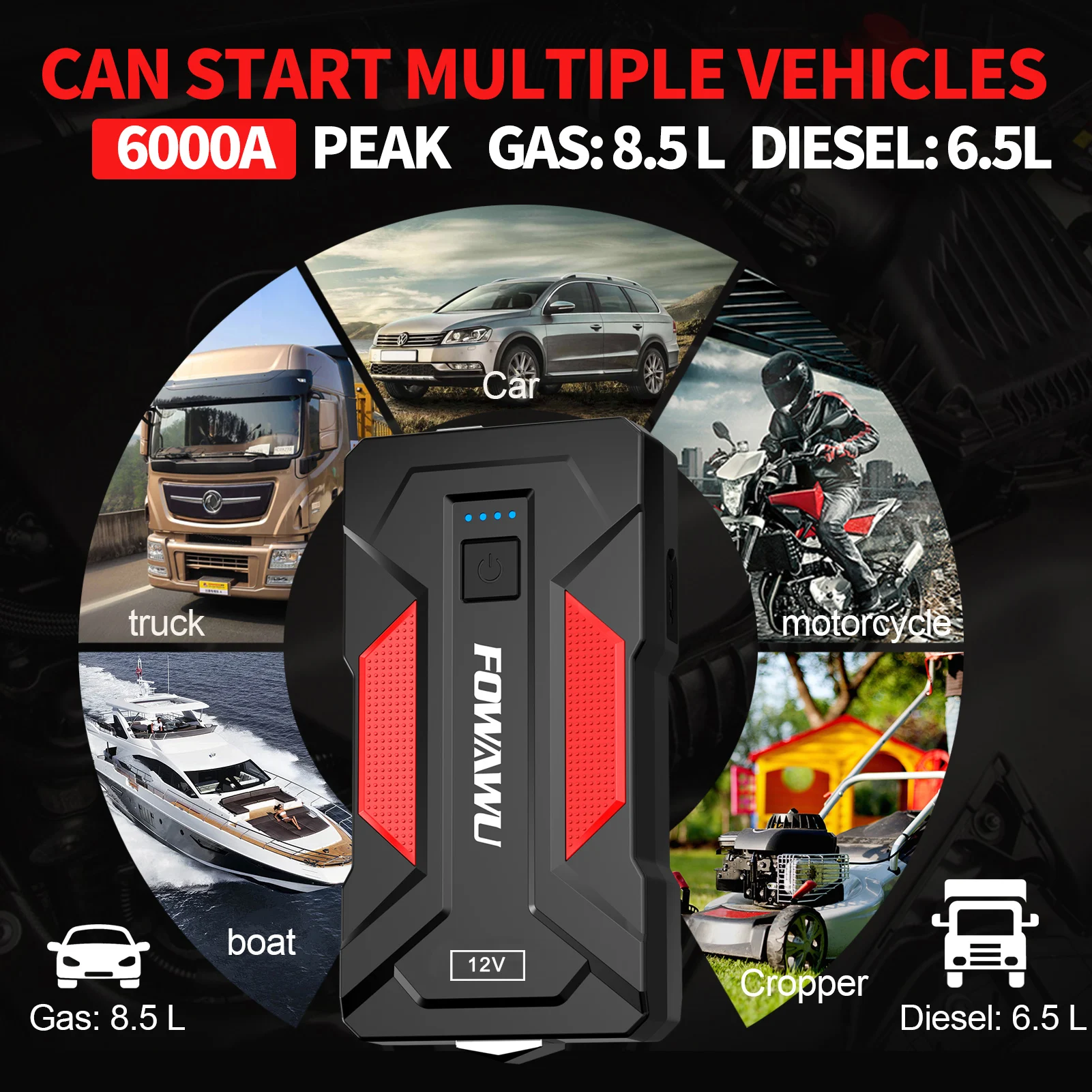 اشتراك جمبر جران 6000A سيارة الانتقال كاتب، 22800m...