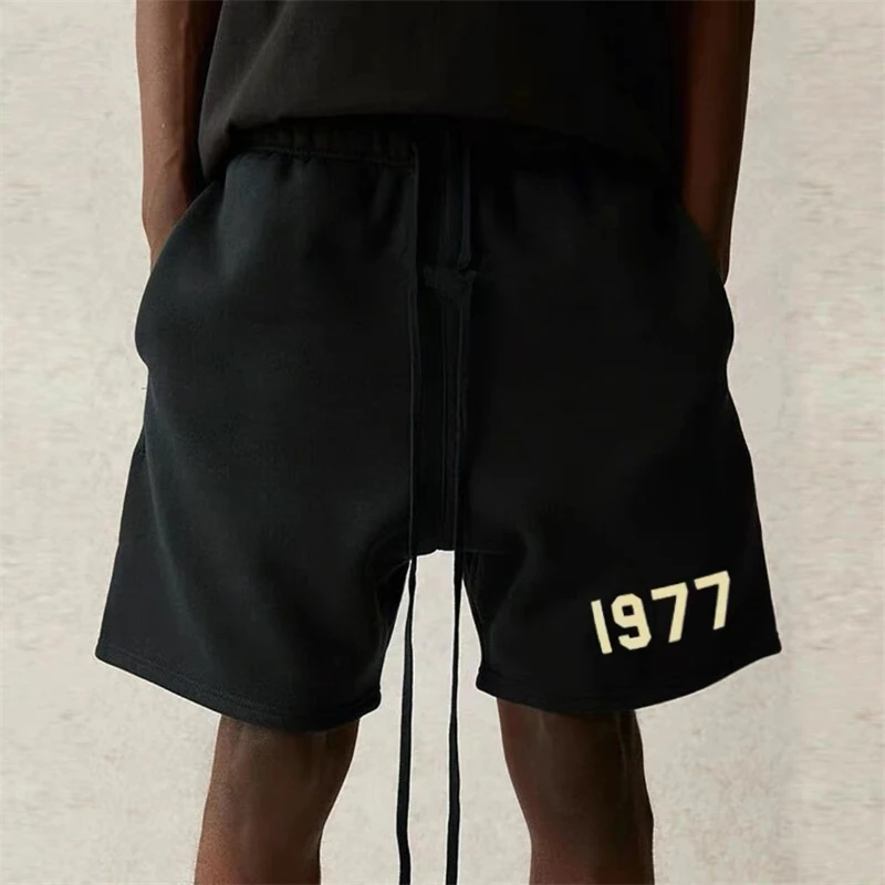 Shorts para hombre Summer 1977 short masculino loose roupas masculinas casual шорты versatile sports clothes for man XXXL - 3