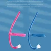 Diving Equipment Silicone Front Swimmer Snorkel Adjustable Silicone Swim Training Snorkel Comfortable Soft Diving Snorkel 5