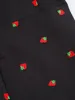 2024 Autumn and Winter New Arrivals Women's Fashion Versatile Strawberry Pattern Printed Single Button Casual Suit Jacket 5