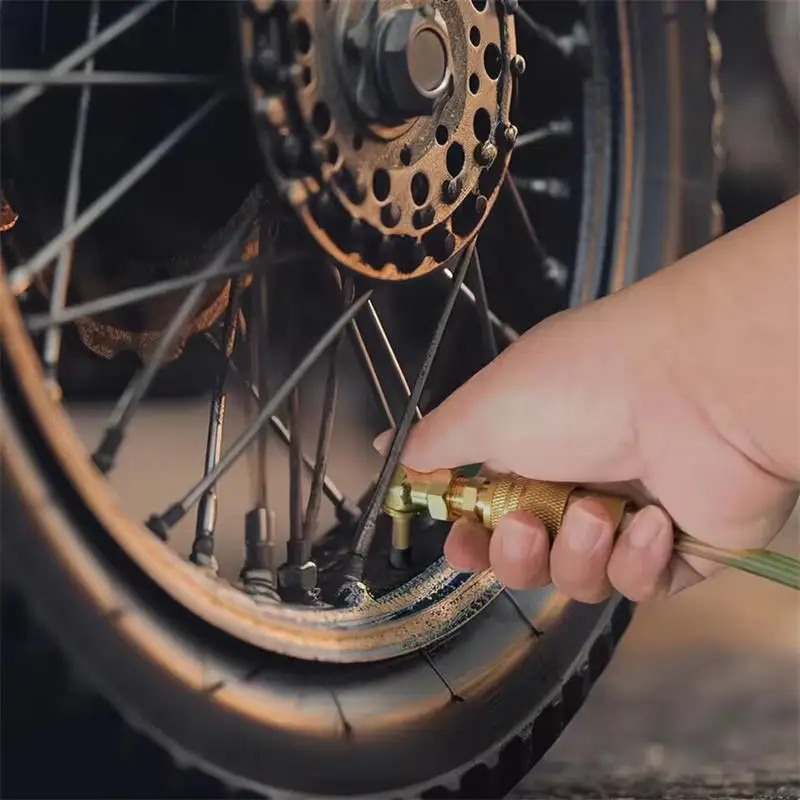 자동차 인플레이션 노즐 퀵 커넥터 기관지 커넥터 휴대용 풍선 펌프 커넥터 차량 타이어 수리 도구