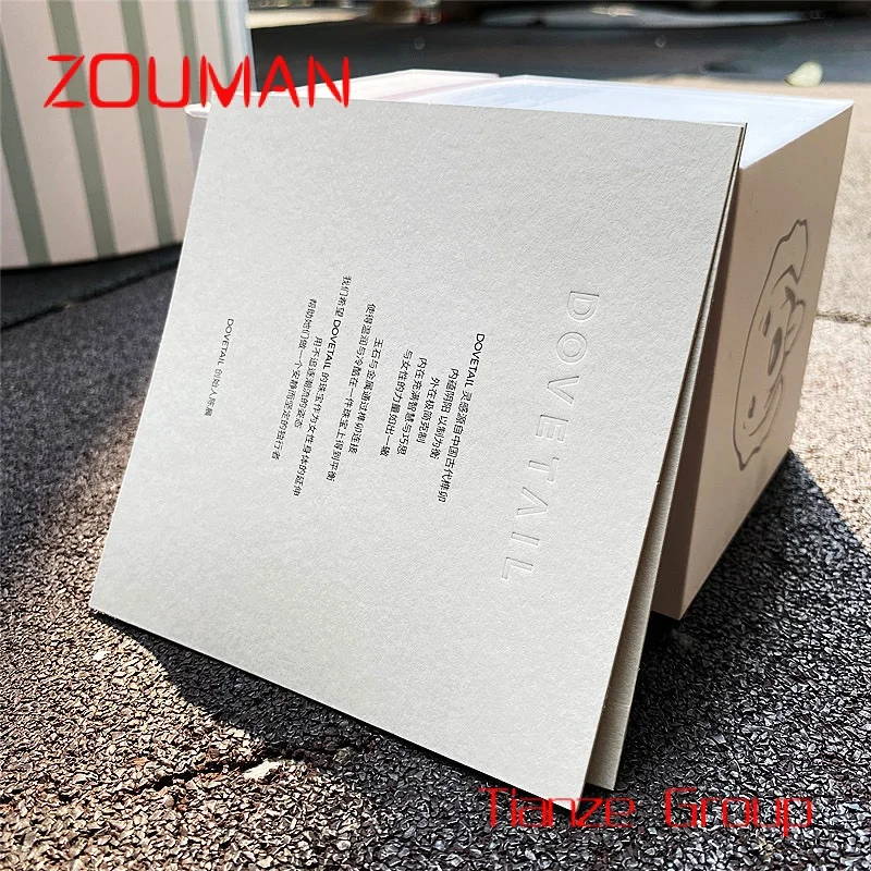 Custom , Custom Luxury High Quality White Special Paper Card Greeting Card With Concave Convex Printing Process Excellent Textur