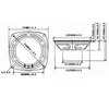 1pcs 4 Inch Bass Speaker 4 8 Ohm 30W Fiberglass Woven Basin Waterproof Lawn Bathroom Bluetooth Loudspeaker Audio Sound System 5