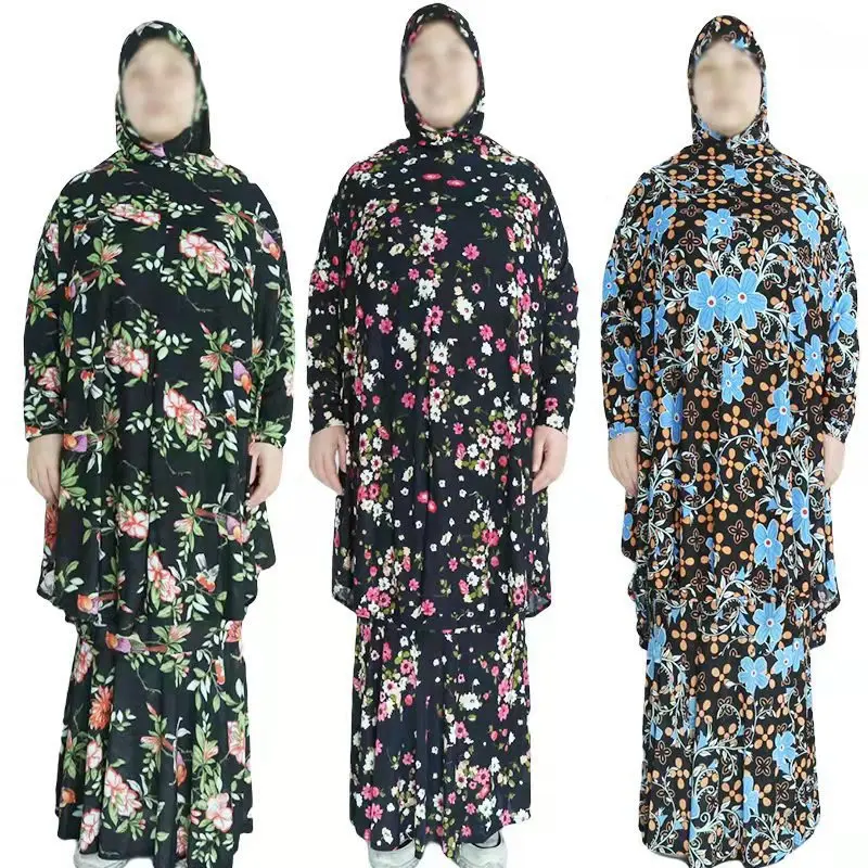 abayas-robe-a-capuche-deux-pieces-pour-femme-musulmane-tenue-de-soiree-Educative-a-imprime-de-fleurs-pour-l'aid-ramadan