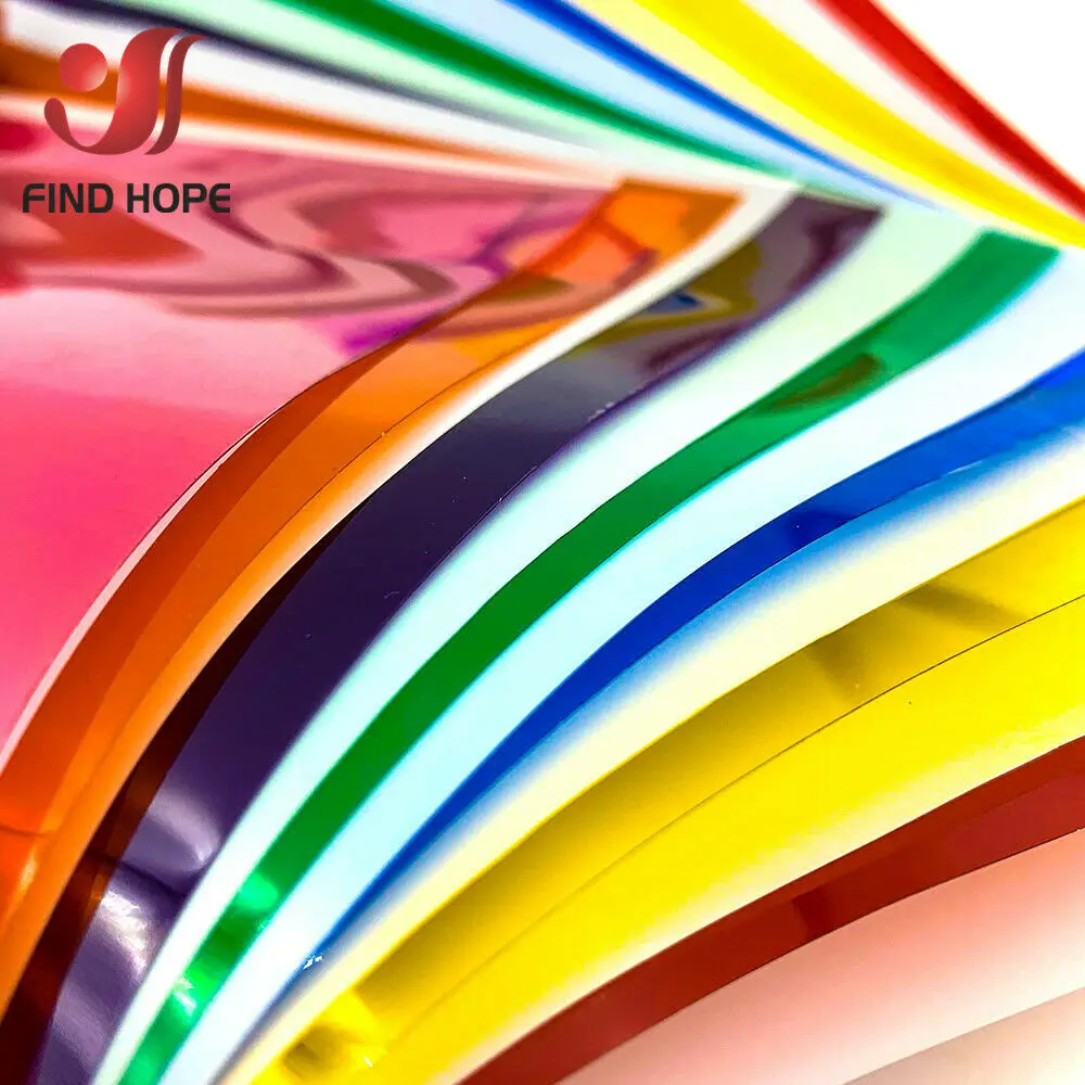 Color Glass Shop Mall KTV Sliding Door Stickers Self-Adhesive Window Film Transparent Insulation Cellophane Decorative Film